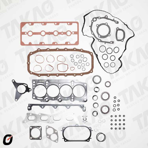 Junta Completa s/ Retentor Traseiro (JG) - Fiat 1.4L 16V L4 /T-Jet Bravo, Linea, Punto Gasolina
