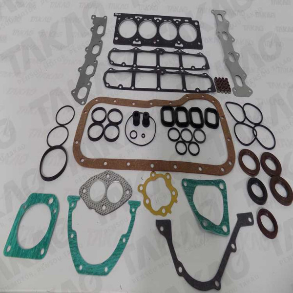 Junta Completa s/ Retentor Traseiro (JG) - Fiat 1.6L 16V L4 DOHC Brava,Doblo,Marea Palio,Siena,Weekend