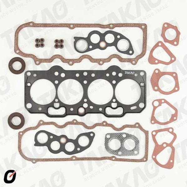 Junta Superior c/ Retentor (JG) - Fiat  1.0/1.3/1.5L 8V SOHC Fiasa/MPI Alcool/Gasolina