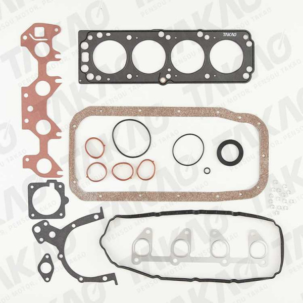 Junta Completa s/ Retentores (JG) - GM 1.0L 8/16V EFI/MPFI Celta,Corsa,Classic Pick-up, Wagon