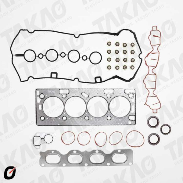 Junta Completa s/ Retentor Traseiro (JG)-1.6/1.8L 16V DOHC C