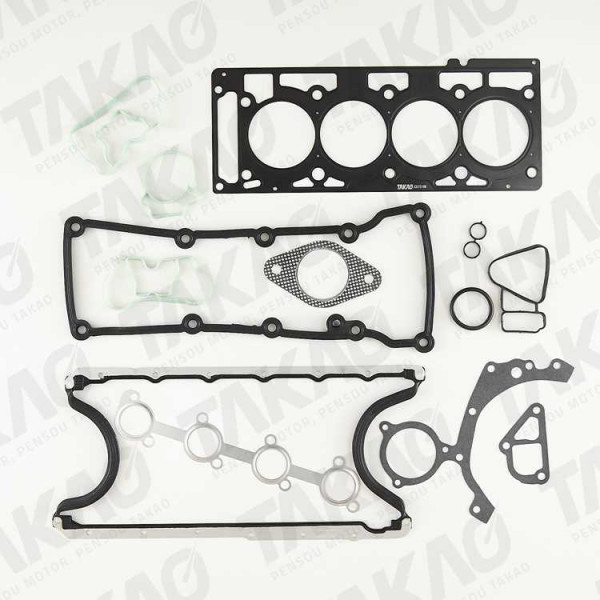 Junta Completa s/ Retentores (JG) - Ford 1.6L 8V SOHC Zetec Rocam Flex/Gasolina