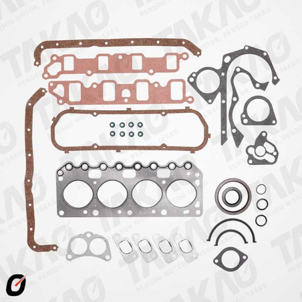 Junta Completa c/ Retentores (JG)-1.0L 8V Endura/EFI Fiesta,