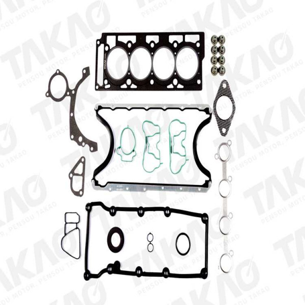 Junta Completa c/ Retentores (JG)-1.6L 8V L4 SOHC Zetec Roca