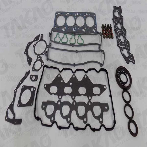 Junta Completa c/ Retentores (JG) - Ford 1.8L 16V DOHC Zetec Escort, Mondeo Gasolina