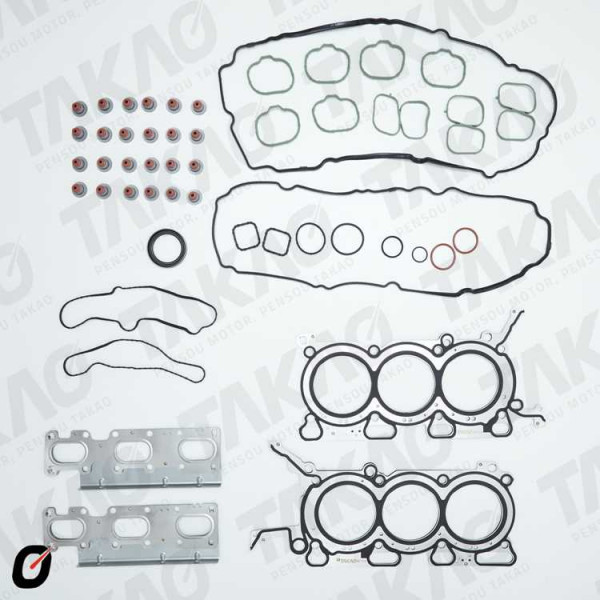 Junta Completa c/ Retentores (JG) - Ford 3.5L 24V V6 9BA7 Edge após 08 Gasolina