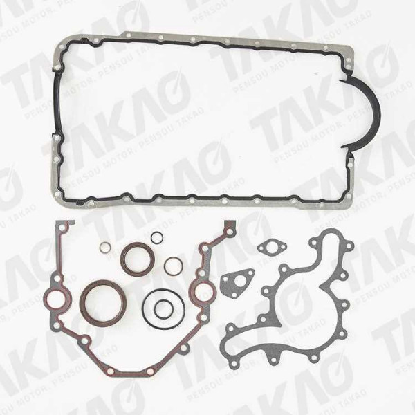 Junta Inferior c/ Retentores (JG) - Ford 4.0L 12V V6 OHV Aerostar, Explorer Ranger