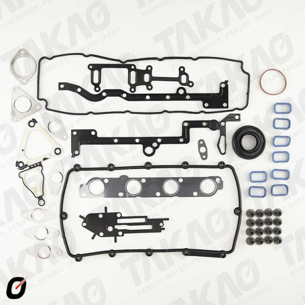 Junta Completa s/ Cabecote s/ Retentor Traseiro (JG) - Ford 2.2L 16V Duratorq Transit , Ranger Diesel/Turbo
