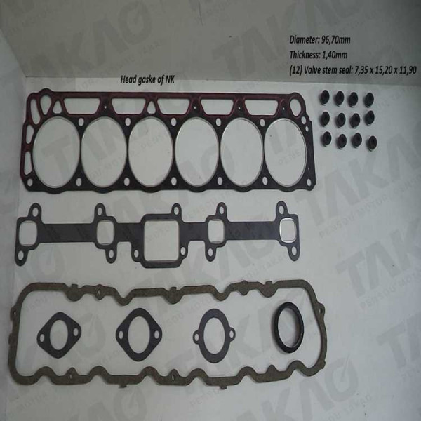 Junta Superior c/ Retentor (JG) - Ford 3.6L 12V L6 F1000  90 até 95 Carburado