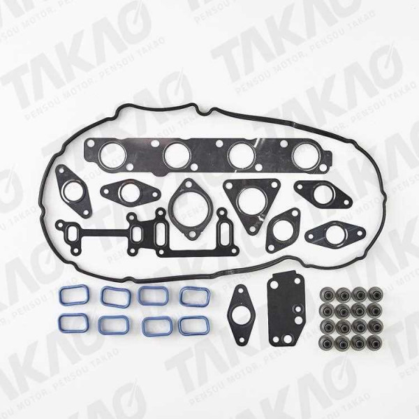 Junta Superior s/ Cabeçote c/ Retentores (JG) - Ford 2.4L 16V Duratorq Transit  08 até 11 Diesel/Turbo