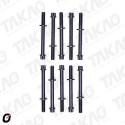 Parafuso de Cabeçote (JG) - Emp.Motor Mitsubishi 4G63 - 2.0L 8V SOHC 4G64 - 2.4L 8V SOHC Clark