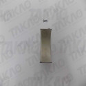 Bronzina de Biela (JG) - Empilhadeira Motor continental TM27A - 2.7L 8V OHV Halla, Pimespo