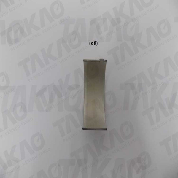 Bronzina de Biela (JG) - Empilhadeira Motor continental TM27A - 2.7L 8V OHV Halla, Pimespo