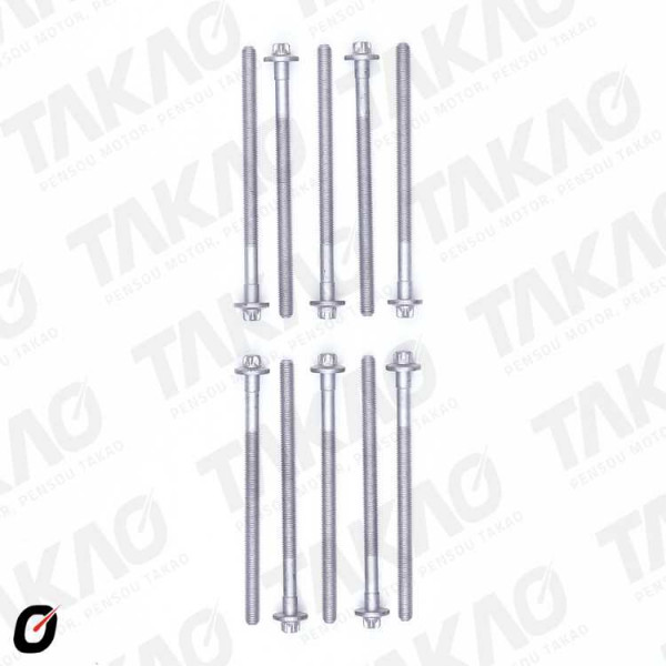 Parafuso de Cabeçote (JG) - Mercedes-Benz 1.6/1.8L 16V DOHC C180K,CLC200K C180 Kompressor